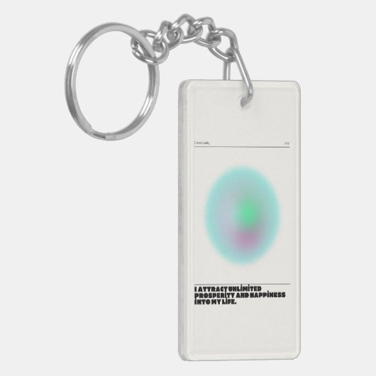 dagelijkse affirmaties sleutelhanger (Voorkant Links)