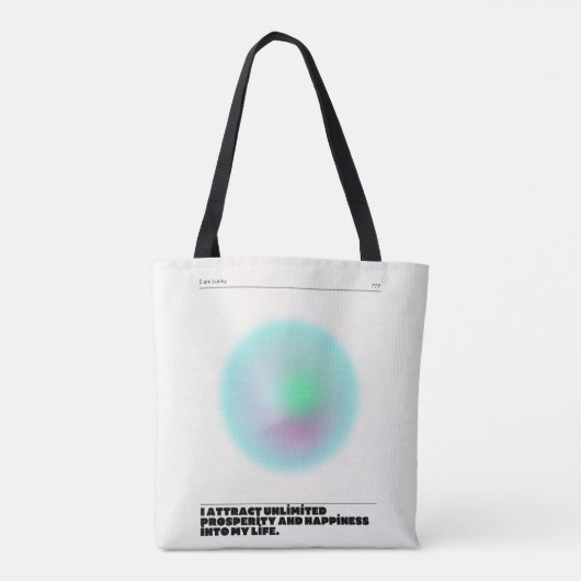 dagelijkse affirmaties tote bag (Achterkant)
