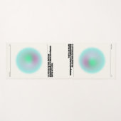 dagelijkse affirmaties yogamat (Voorkant (horizontaal))