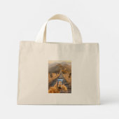 Dagelijkse Benodigdheden Boodschappentas Mini Tote Bag (Achterkant)