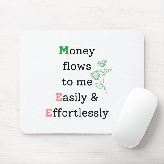 Dagelijkse bevestiging muismat (Met muis)