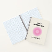 Dagelijkse bevestiging, positieve bevestiging, Spi Notitieboek (Binnen)