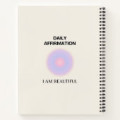 Dagelijkse bevruchting van beweringen notitieboek (Achterkant)