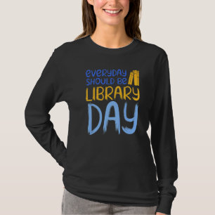 Dagelijkse bibliotheek t-shirt