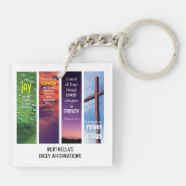 DAGELIJKSE BIJBELBEVESTIGINGEN Christelijk geperso Sleutelhanger