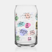 Dagelijkse Bijbelse affirmaties Blikvorm Glas (Voorkant)