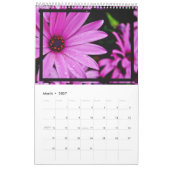 Dagelijkse bloemen fotografie kalender (Mar 2027)
