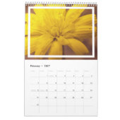 Dagelijkse bloemen fotografie kalender (Feb 2027)