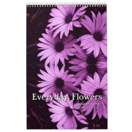 Dagelijkse bloemen fotografie kalender