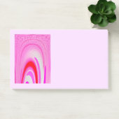 Dagelijkse boodschappen Roze kunst Post-it® Notes (Kantoor)