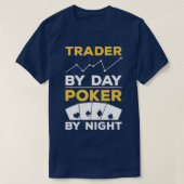 Dagelijkse boodschapper naar acht casino-kaarten - t-shirt (Design voorkant)