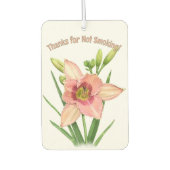 Dagelijkse Botanische Kunst van de Bloem Gepersona Luchtverfrisser (Voorkant)