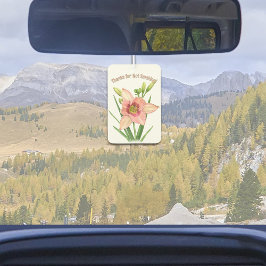 Dagelijkse Botanische Kunst van de Bloem Gepersona Luchtverfrisser