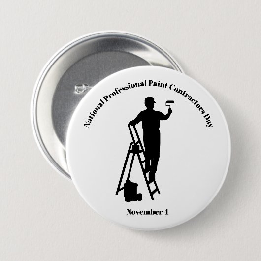 Dagelijkse Button van nationale professionele verf (Voorkant /achterkant)