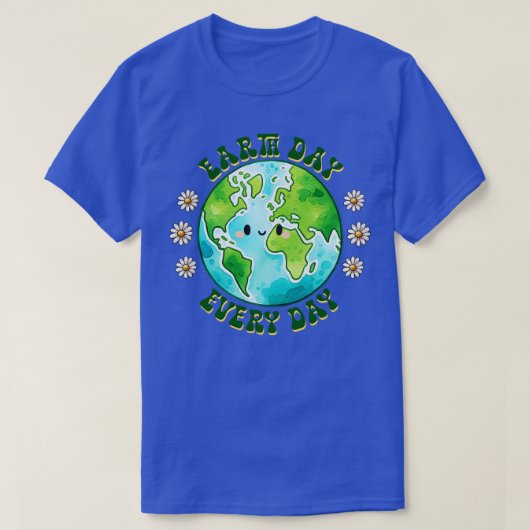 Dagelijkse Dag van de Aarde 7 T-shirt (Design voorkant)