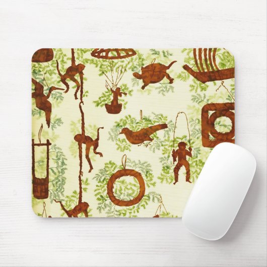 Dagelijkse dagelijkse dingen muismat (Met muis)