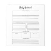 Dagelijkse Dankbaarheid Notitieblok (Voorkant)