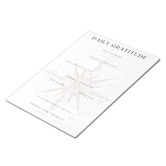 Dagelijkse Dankbaarheid & Stemmingstracker Notitieblok (Schuin)