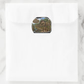 DAGELIJKSE DAYAK DORP BORNEO STAM CULTUUR STICKER (Tas)