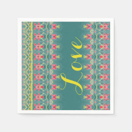 Dagelijkse deviezenpapier servet