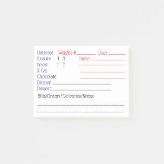 Dagelijkse Dieet Post-it® Notes