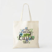 Dagelijkse Earth Day-Canvas tas (Voorkant)