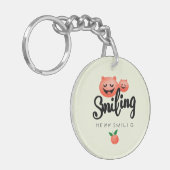 Dagelijkse Essentials Unieke Acryl Sleutelhangers (Voorkant Links)