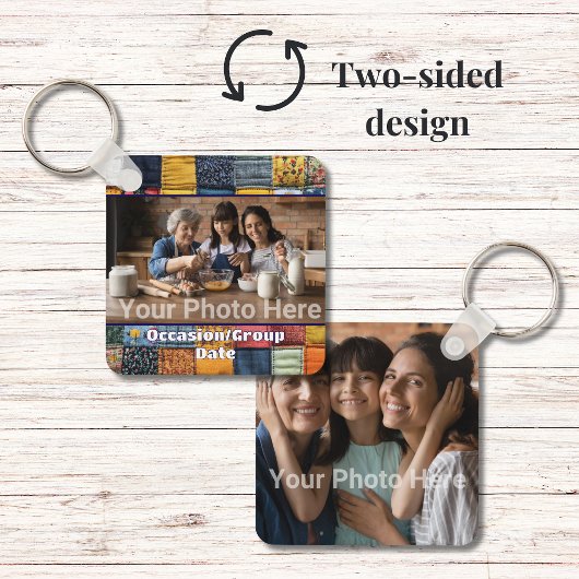 Dagelijkse familiemomenten Kleine gelegenheid aand Sleutelhanger