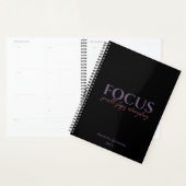 Dagelijkse focus Kleine Stappen Dagelijks Inspirer Planner (Display)