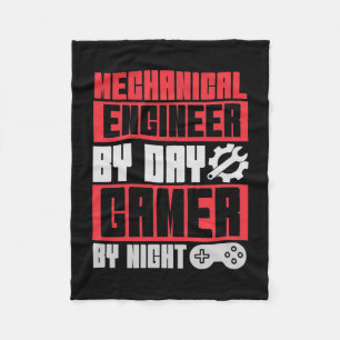 Dagelijkse gamer 's nachts technicus fleece deken