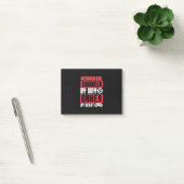 Dagelijkse gamer 's nachts technicus post-it® notes (Kantoor)