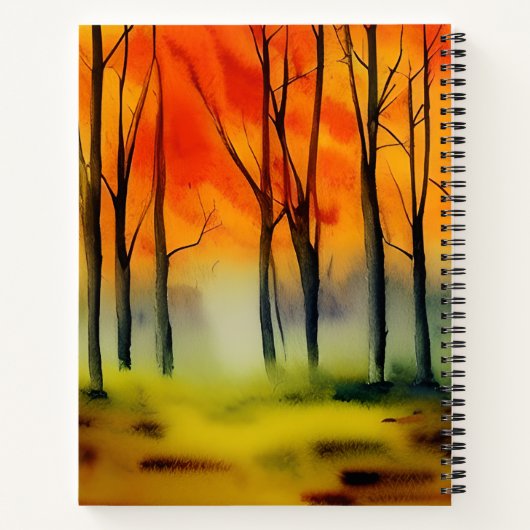 Dagelijkse Gedachten Aangepaste Naam Journal Notitieboek (Achterkant)