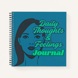 Dagelijkse gedachten en gevoelens notitieboek