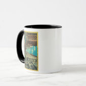 Dagelijkse gewassen op 7e en Broadway Mok (Voorkant links)