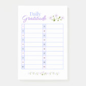 DAGELIJKSE GRATITUDE POST-IT® NOTES (Voorkant)