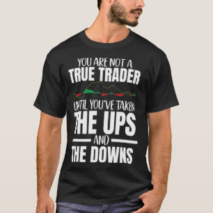 Dagelijkse handel Geld Aandelenbeurs Handelaar Fin T-shirt