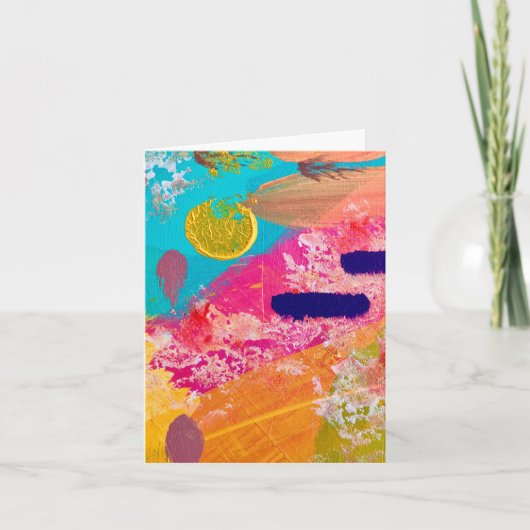 Dagelijkse Happy Note-kaarten Notitiekaartje (Voorkant)