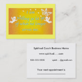 Dagelijkse herinnering - bereid om mee te gaan afsprakenkaartje (Voorkant / Achterkant)