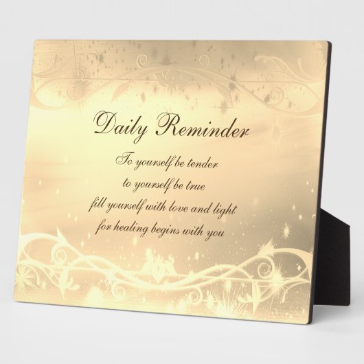 Dagelijkse herinnering fotoplaat (Zijkant)