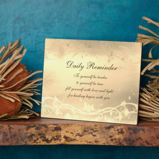 Dagelijkse herinnering fotoplaat (Zijkant)