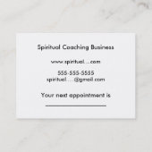 Dagelijkse herinnering - Joy Path Afsprakenkaartje (Achterkant)