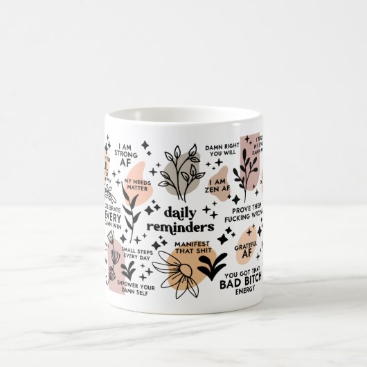 Dagelijkse herinnering Koffie mok (Center)