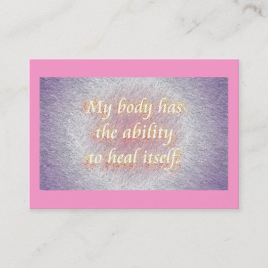 Dagelijkse herinnering - Mogelijkheid Afsprakenkaartje (Voorkant)