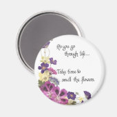 Dagelijkse herinnering om te vertragen en te genie magneet (Voorkant / Achterkant)