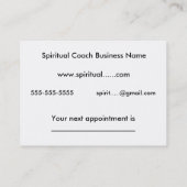 Dagelijkse herinnering - Richtlijnen Afsprakenkaartje (Achterkant)