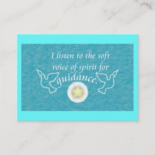 Dagelijkse herinnering - Richtlijnen Afsprakenkaartje (Voorkant)