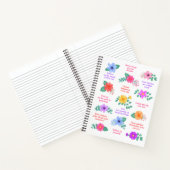 Dagelijkse herinneringen Positieve Motivatie quote Notitieboek (Binnen)