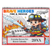 Dagelijkse Heroes Fire Rescue 2025/2026 Kalender (Hoes)