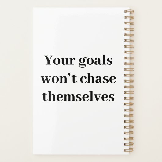Dagelijkse Hustle Planner (Achterkant)