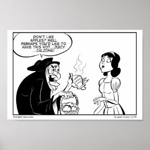 Dagelijkse inkt van giftecalzone poster